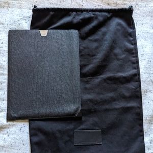 Alexander Wang Black Leather iPad Case